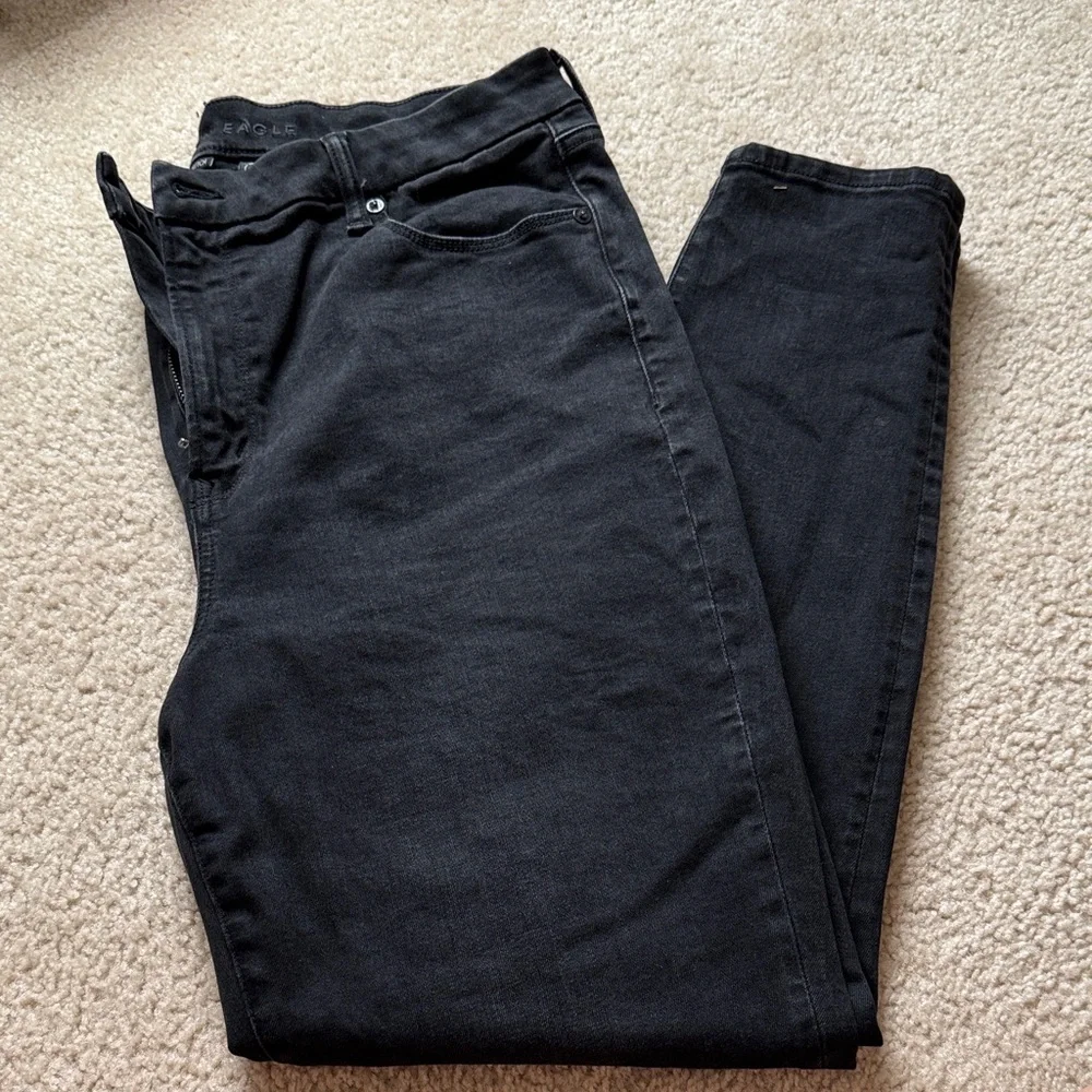 American Eagle BFF Black Jegging Size L - Picture 2 of 4